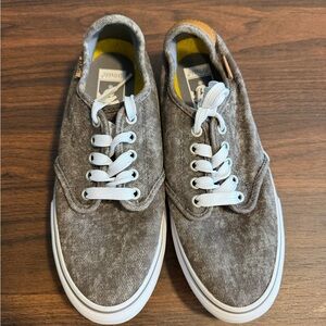 Vans Gray Wash Sneakers – Women’s 8 / Men’s 6.5 – OrthoLite Comfort